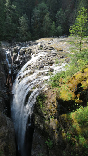 Englishman river falls BC Prov. Park