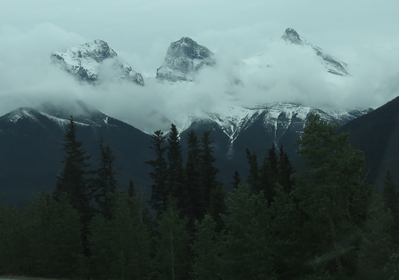 Three Sisters mountain in Banff