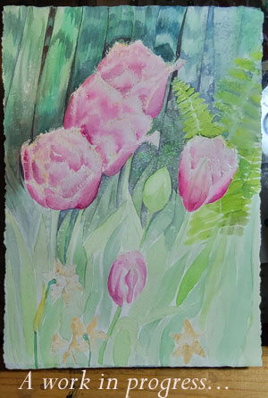 workinprogress frilledtulips